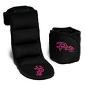 Ankle Weights Set (2 x 5lb Cuffs) - 10lbs in Total - Black
